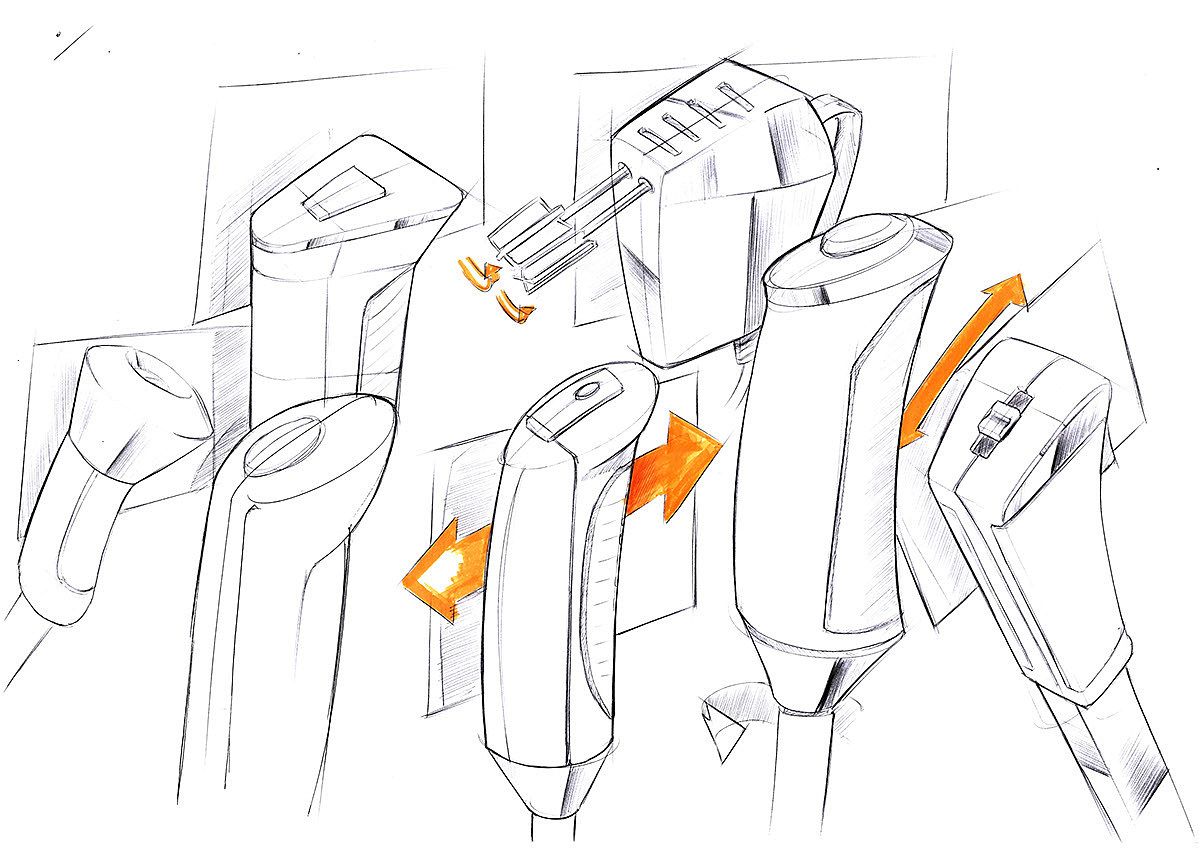 Hand drawn draft，Design appreciation，