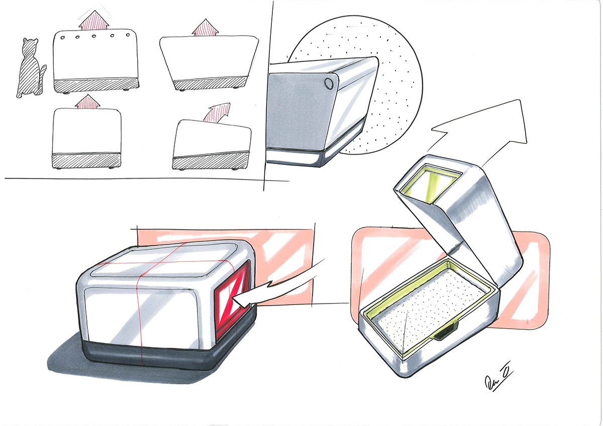 Hand drawn draft，Design appreciation，