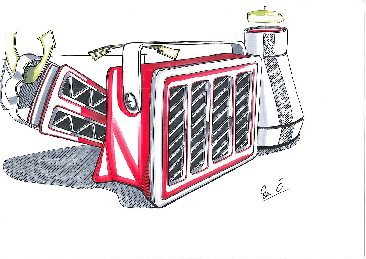 Hand drawn draft，Design appreciation，