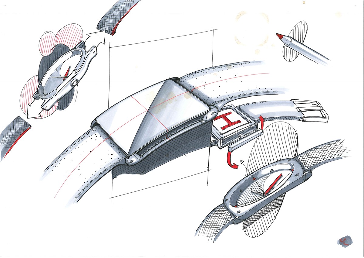 Hand drawn draft，Design appreciation，