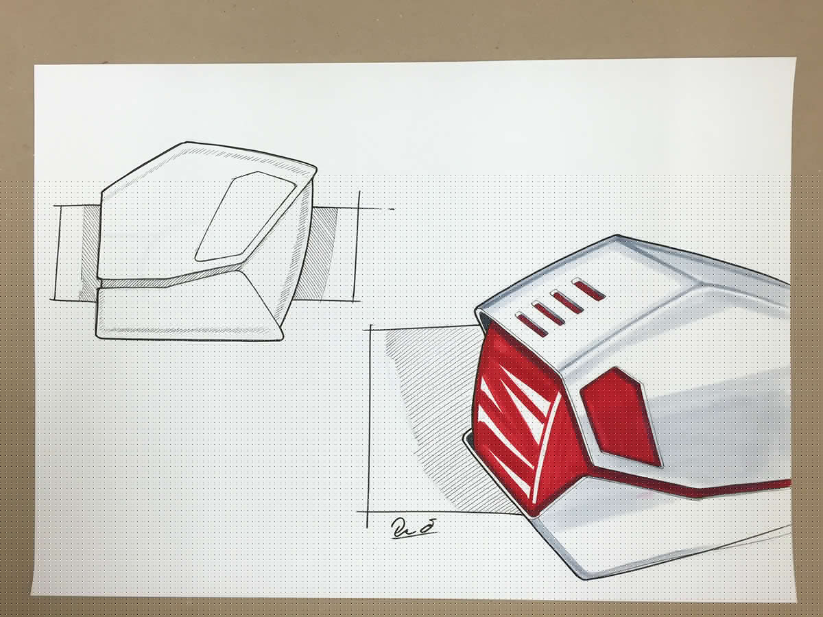 Hand drawn draft，Design appreciation，