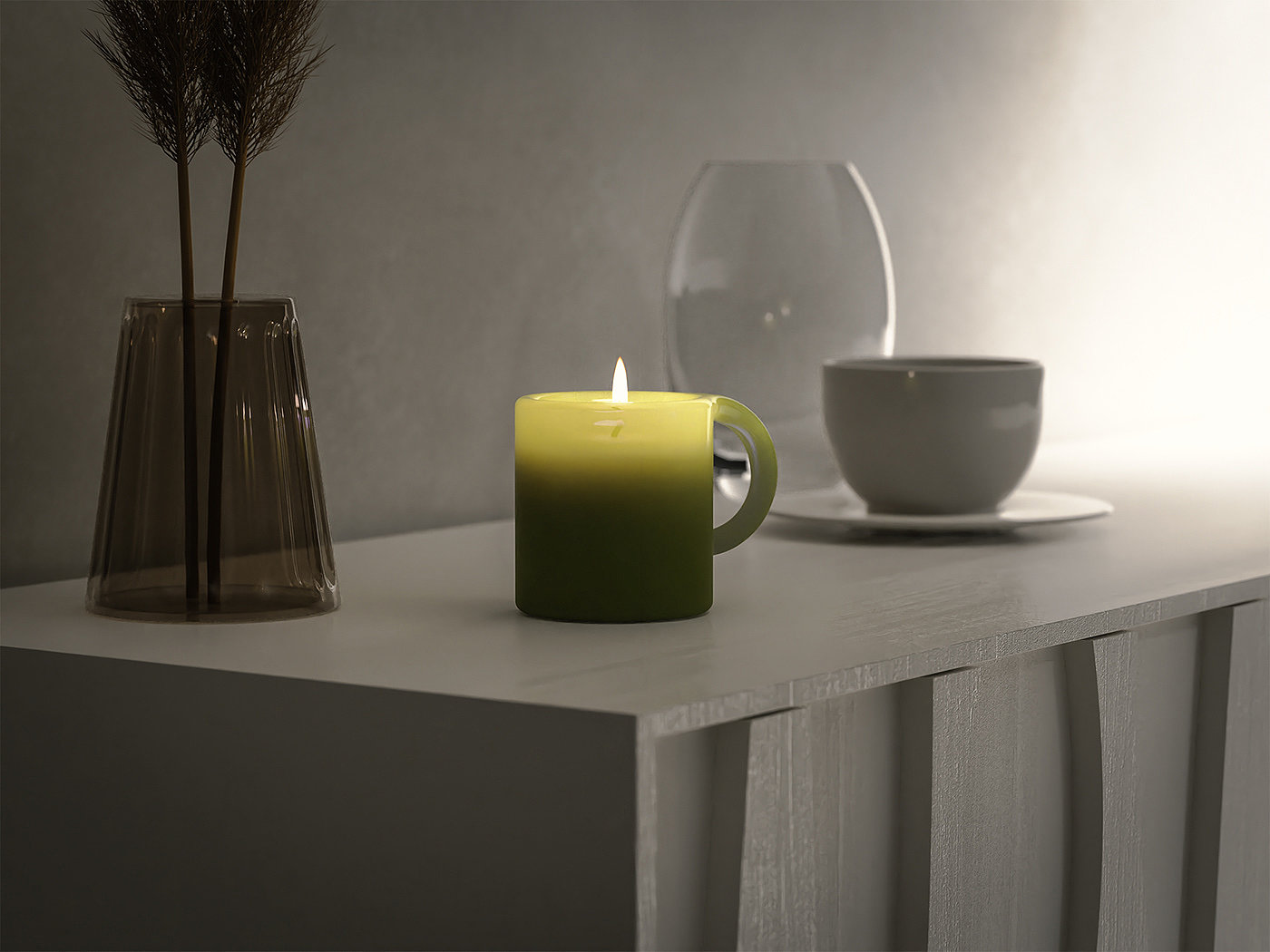 espresso，candle，originality，Housewear & Furnishings，