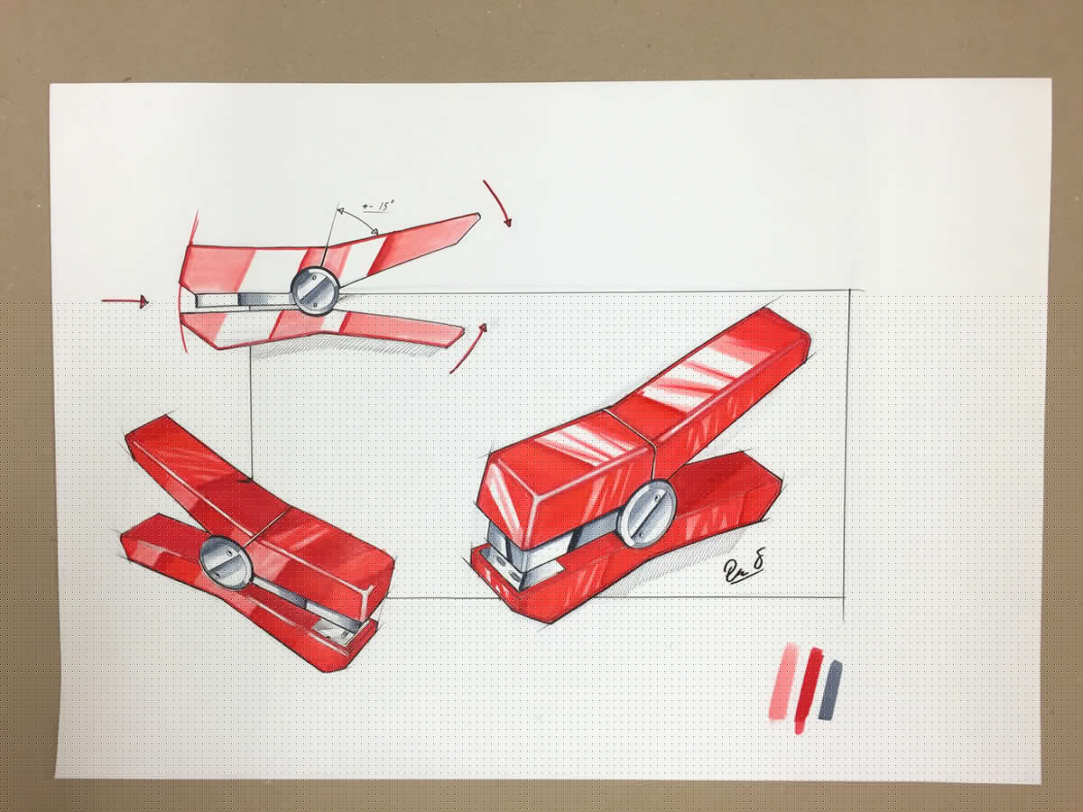 Hand drawn draft，Design appreciation，