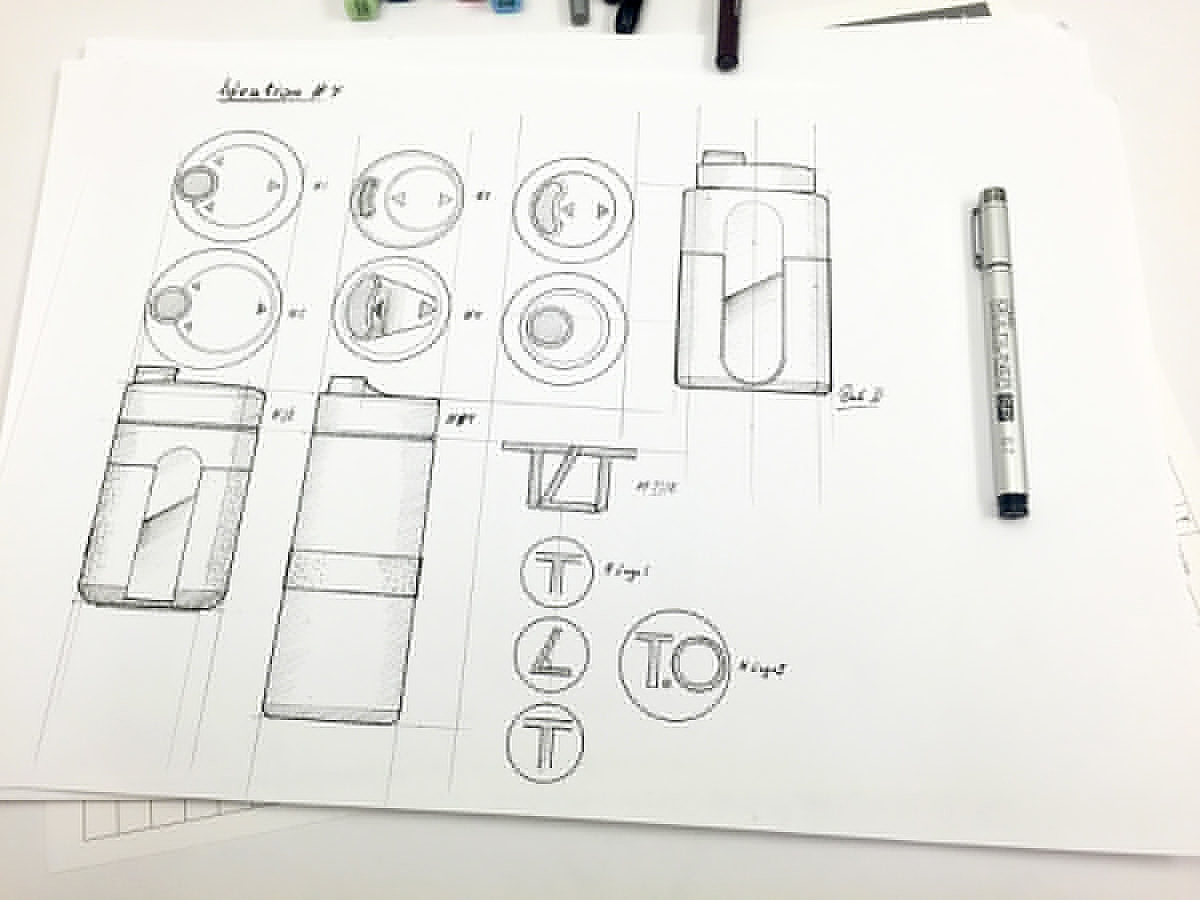 Hand drawn draft，Design appreciation，