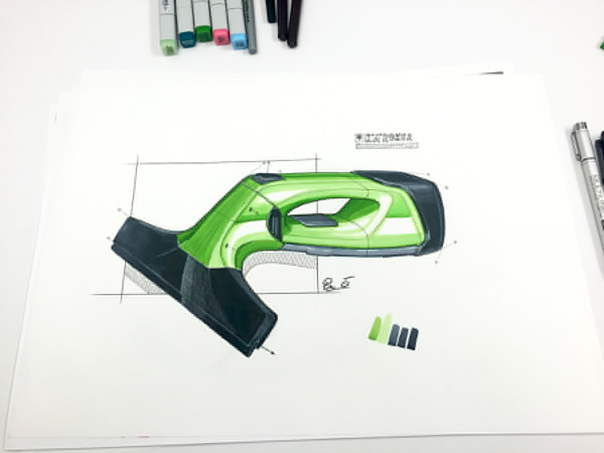 Hand drawn draft，Design appreciation，