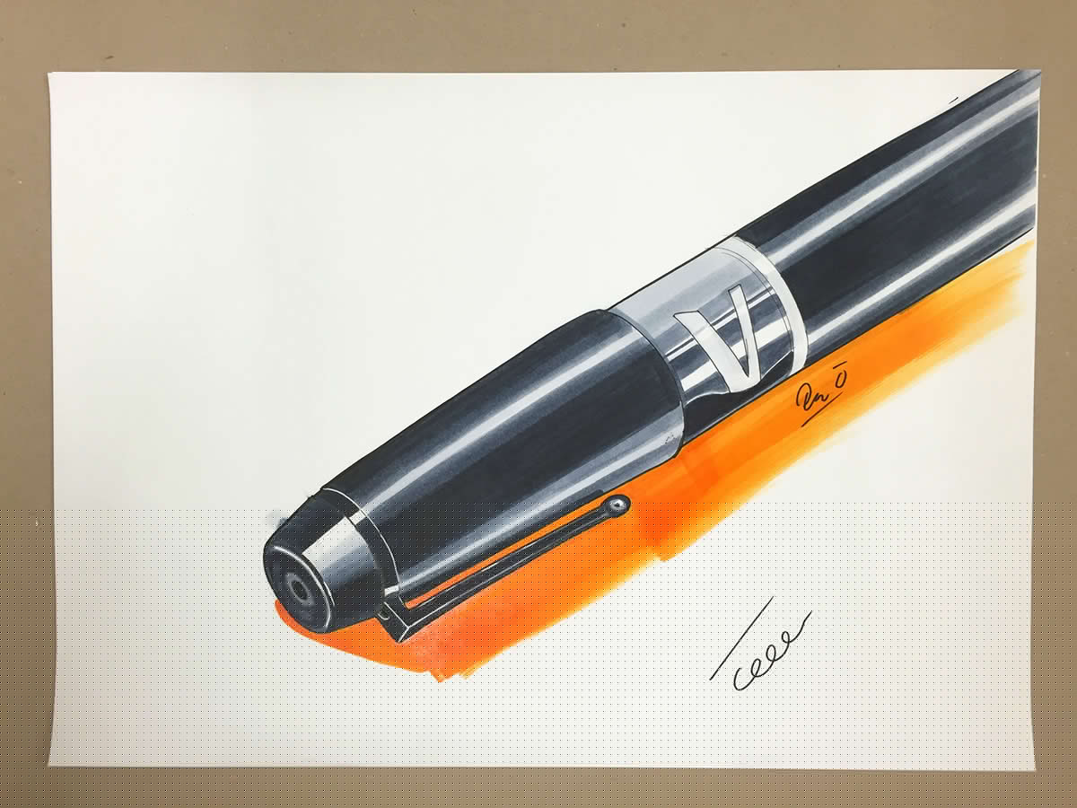 Hand drawn draft，Design appreciation，