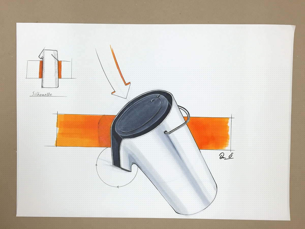 Hand drawn draft，Design appreciation，