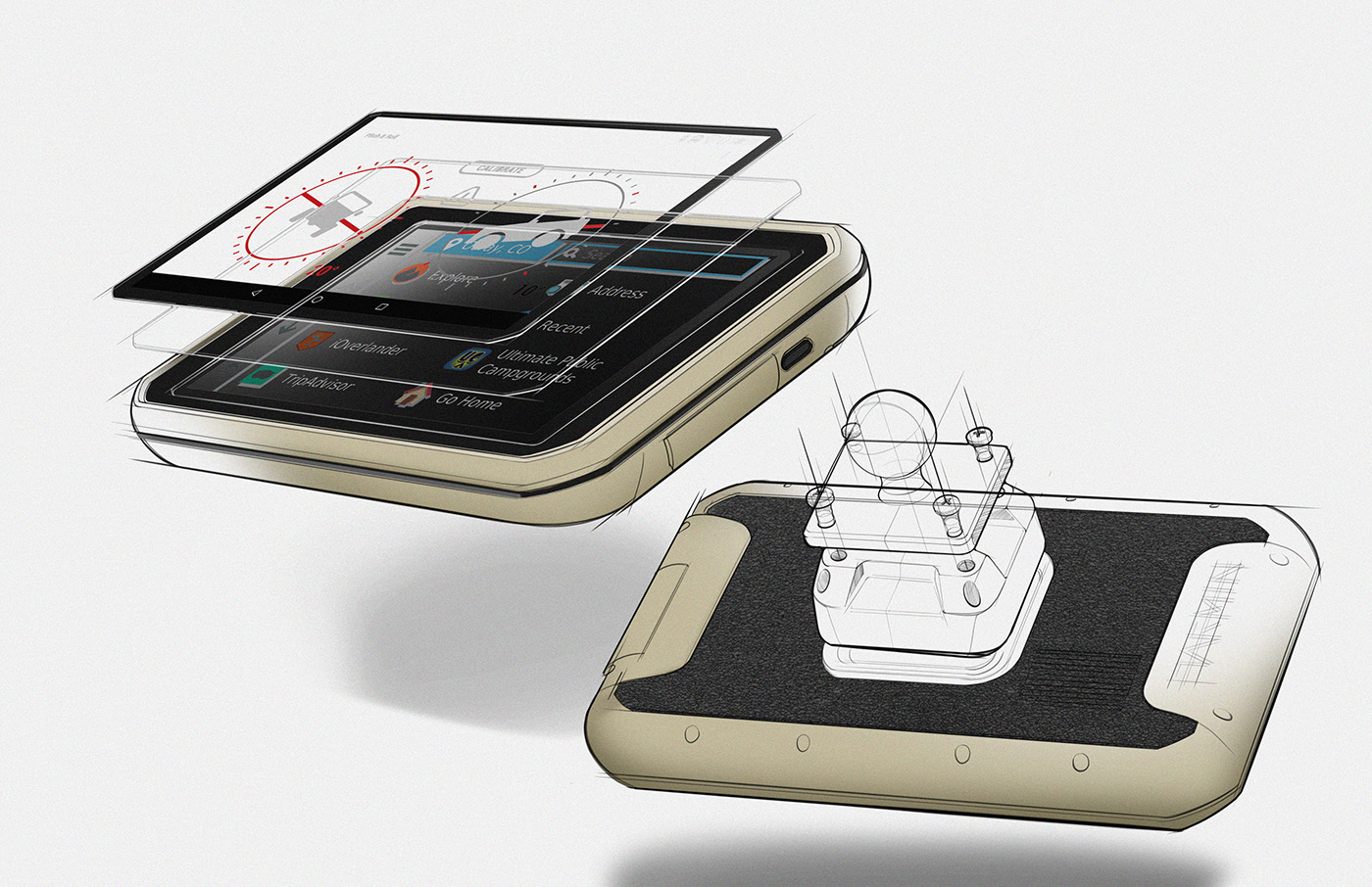 garmin，Navigator，Electronics，Overlander，electronic product，