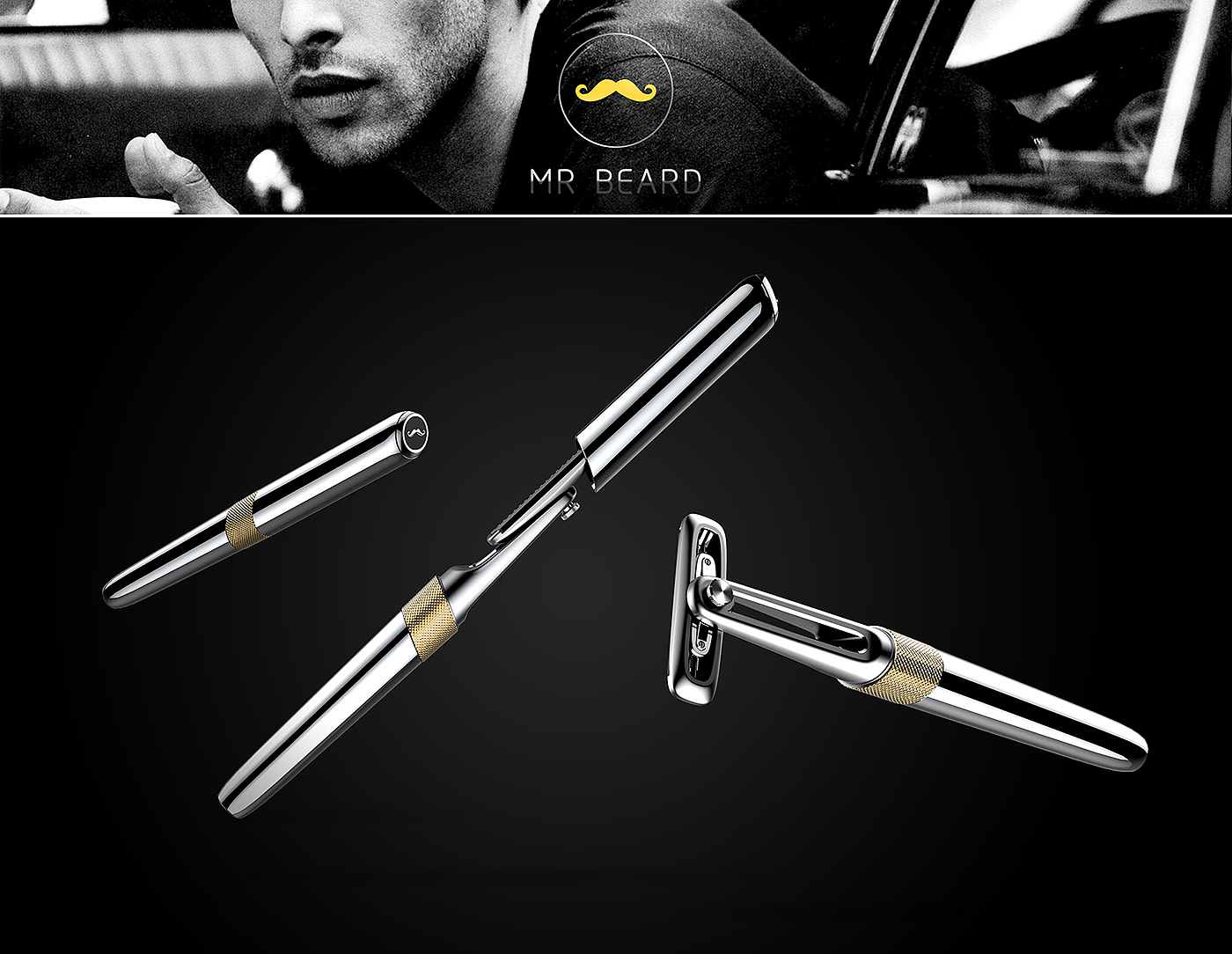 Mr beard，razor，Personal care，Portable，