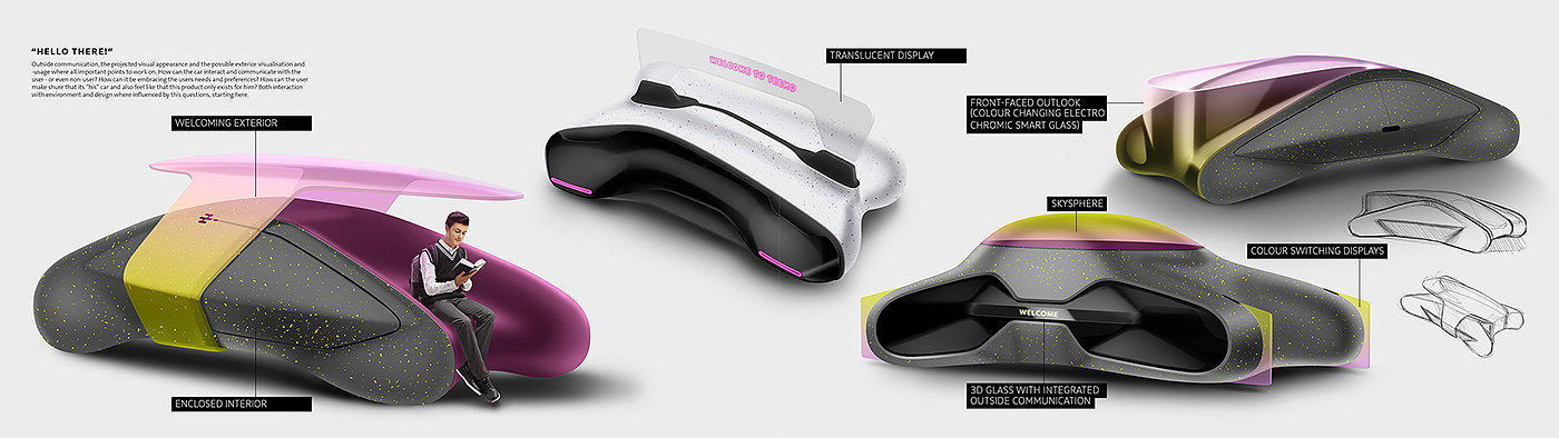 TEEMO，Adolescent autonomous mobile system，industrial design，vehicle，