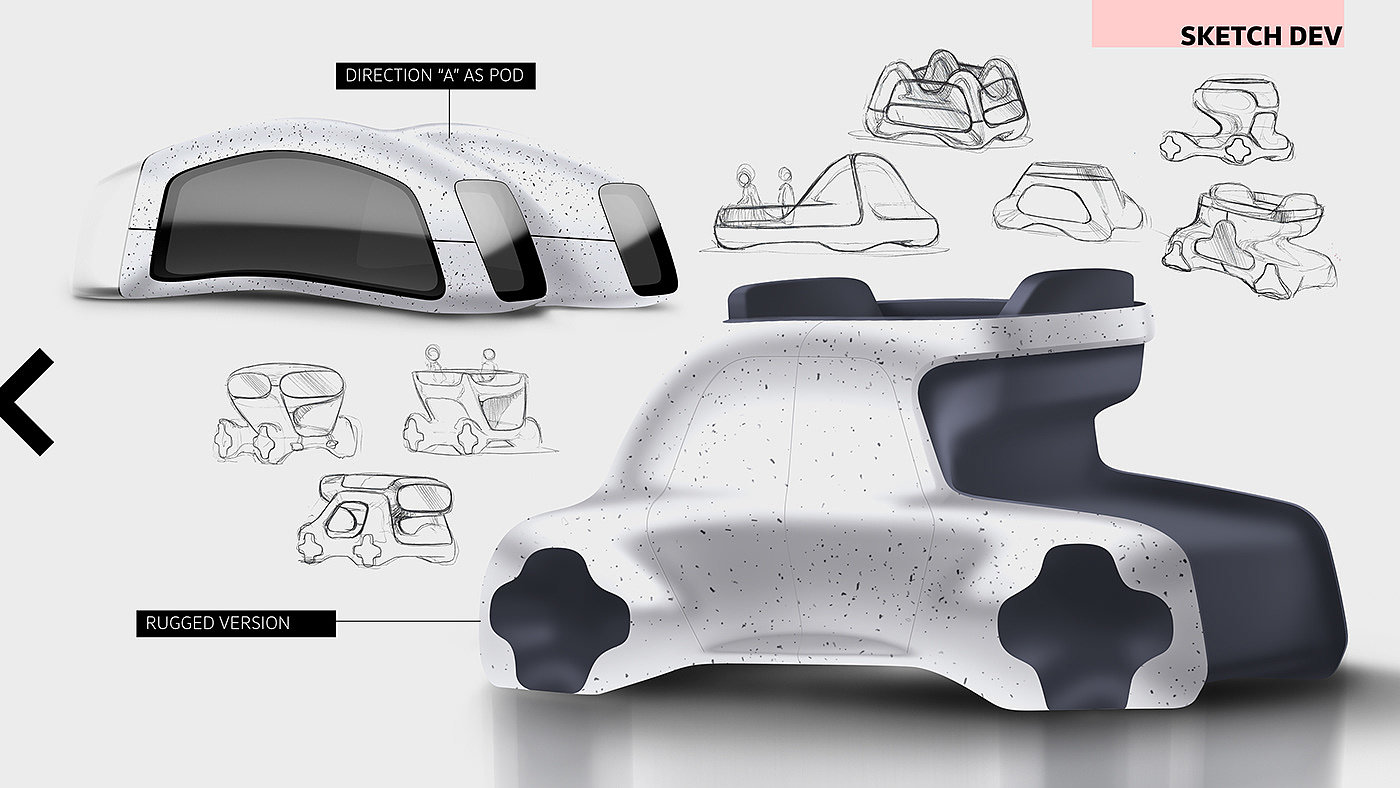 TEEMO，Adolescent autonomous mobile system，industrial design，vehicle，