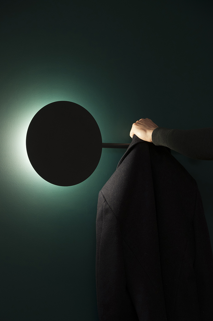 Wall lamp，coat hanger，Home design，Functional fusion，