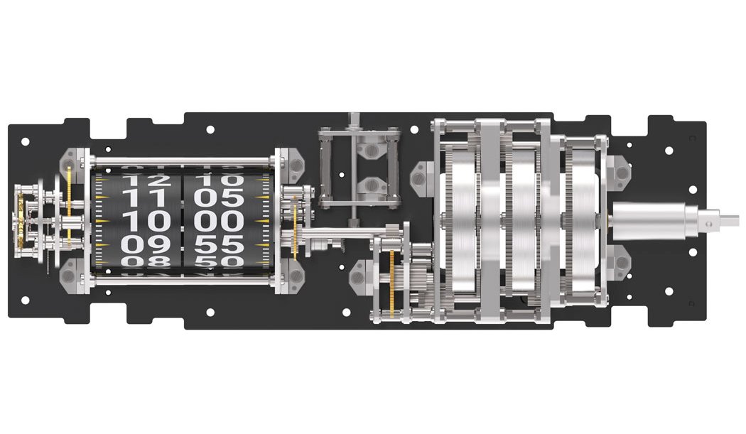 Clock，vehicle，surface，Mechanical watch core，