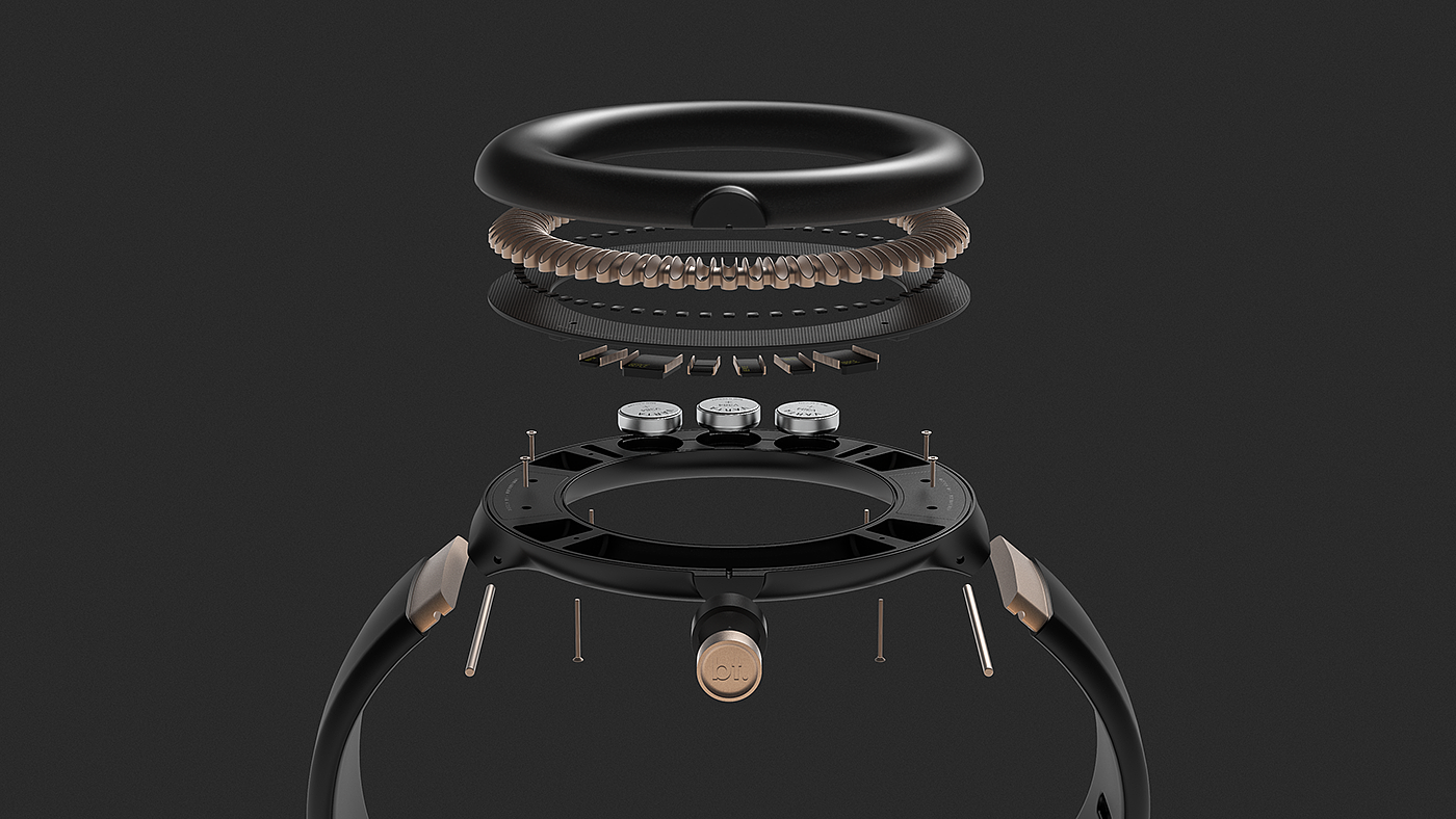 surface，Wristwatch，doughnut，cmf，led，