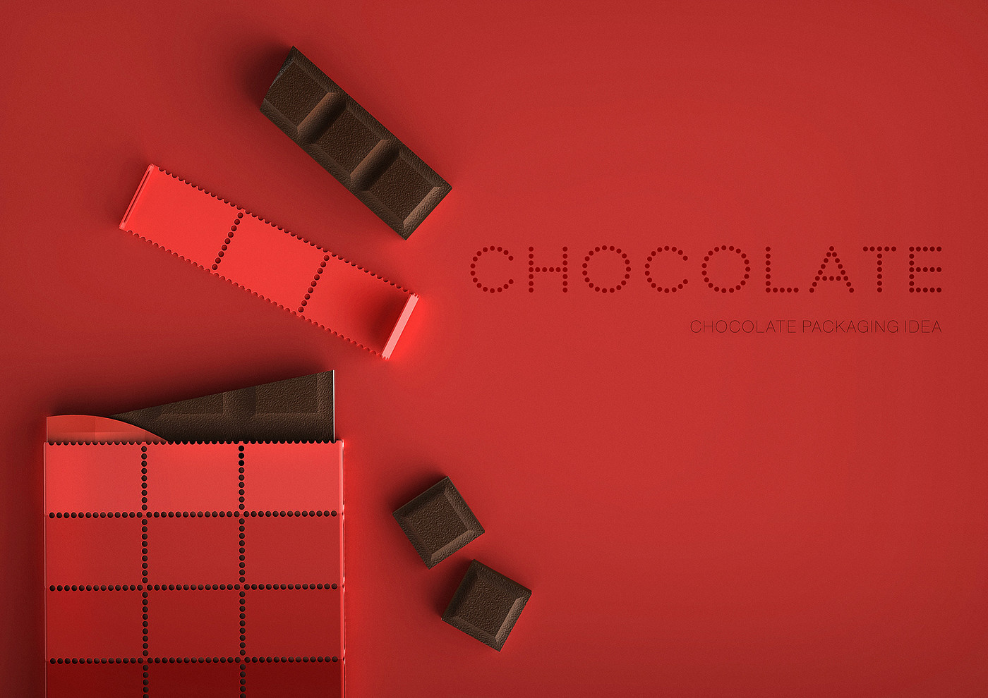 chocolate packaging，巧克力包装，品牌推广，图形设计，