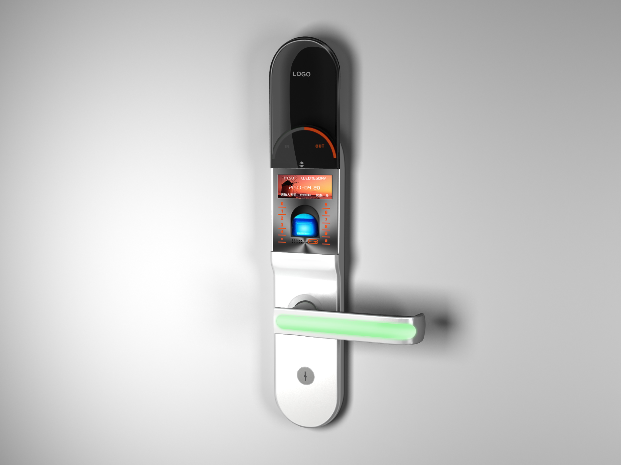 server，Door lock，