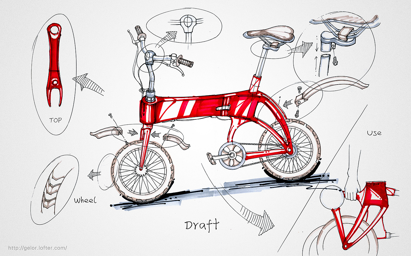 Foldable，Easy to carry，Electric bicycle，
