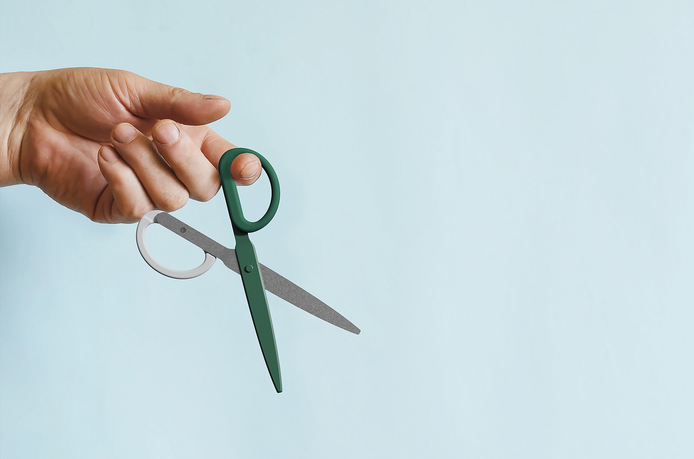scissors，Left and right hands，Lefty，Ren Peng，original，Stationery design，Inclusion，