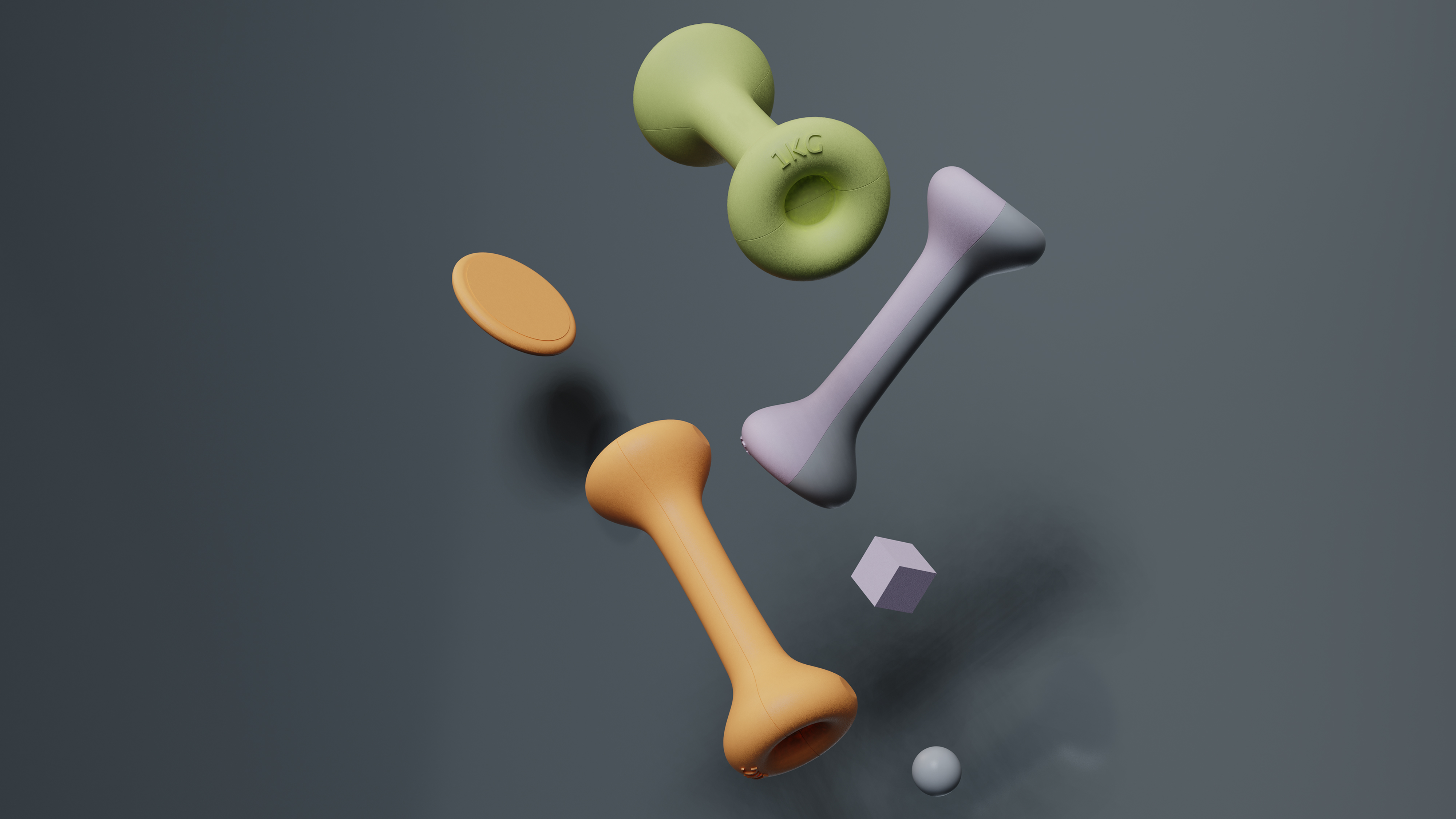 dumbbell，Lady dumbbell，Bodybuilding，