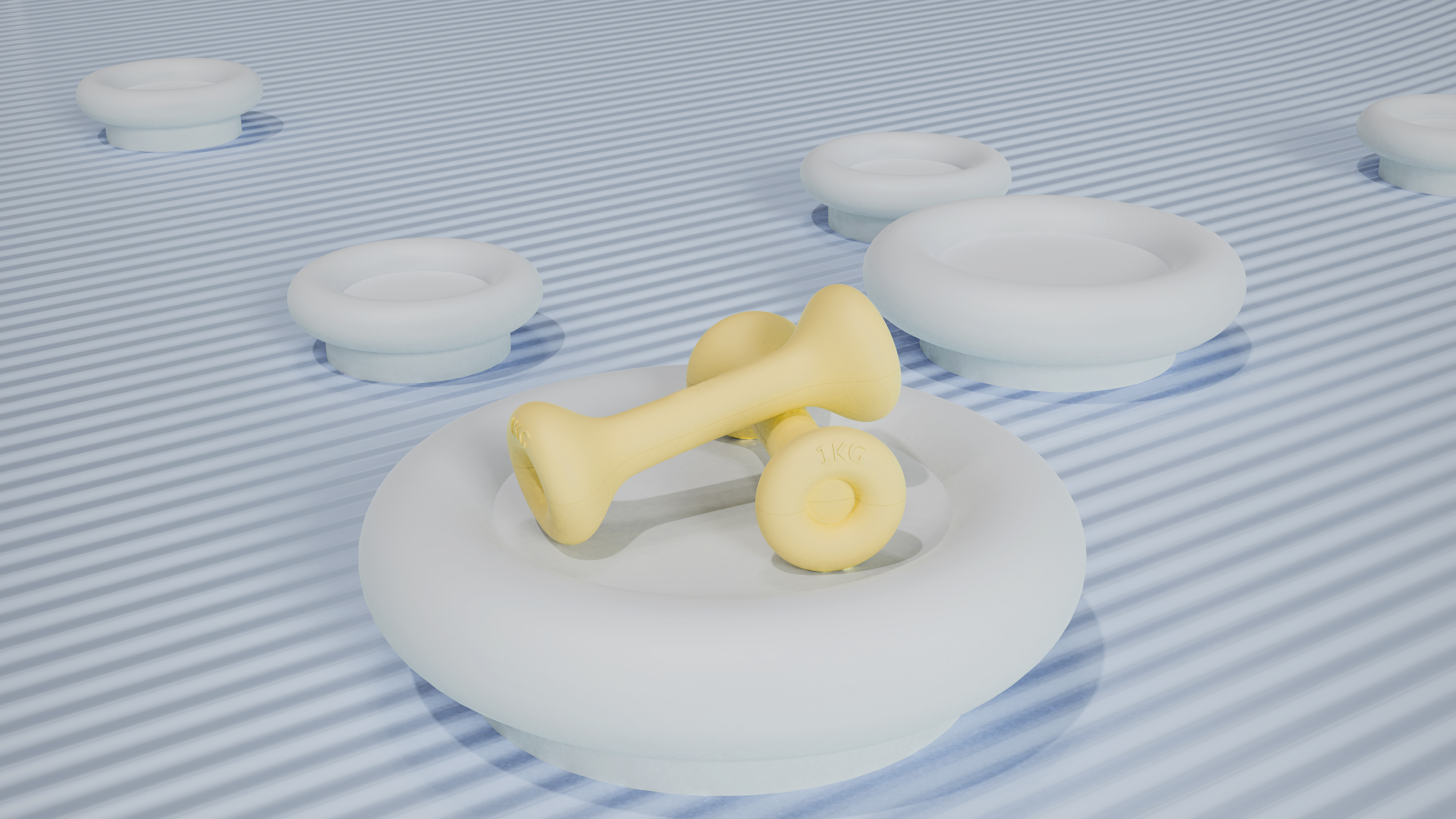 dumbbell，Lady dumbbell，Bodybuilding，