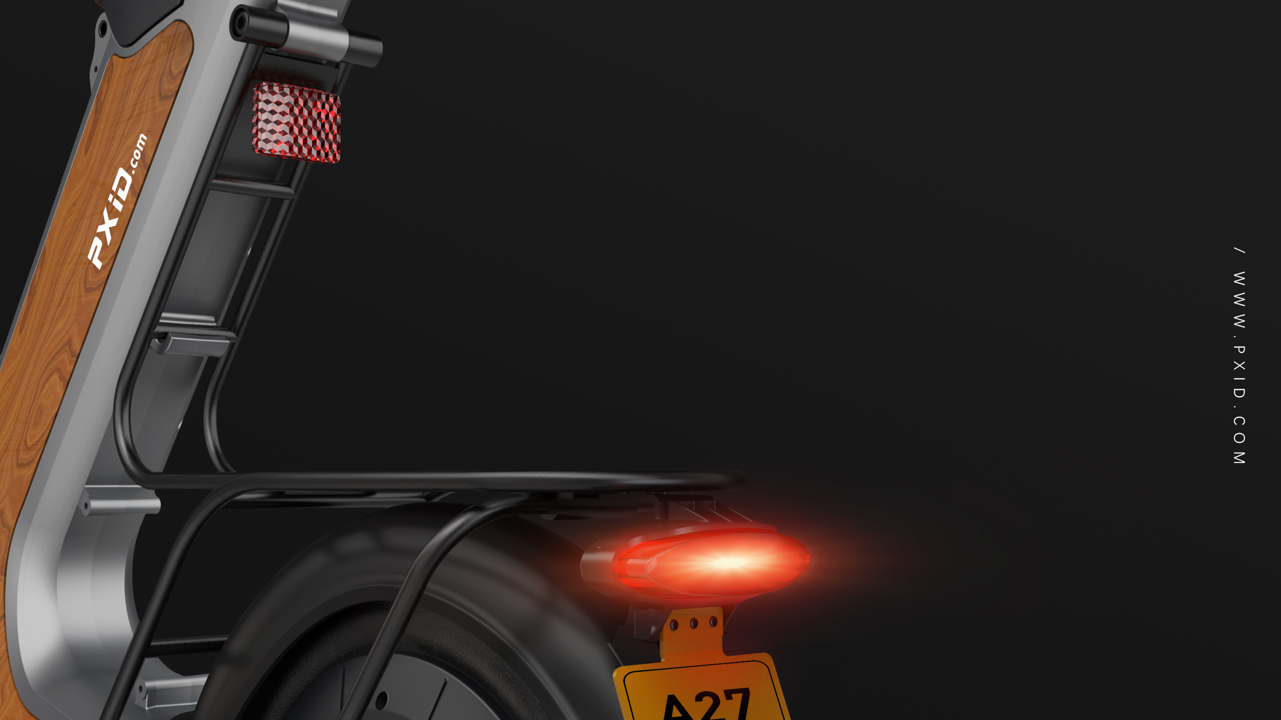 Electric bicycle，Electric bicycle design，Bicycle design，Pxid industrial design，Vehicle design，vehicle，Transportation tools，