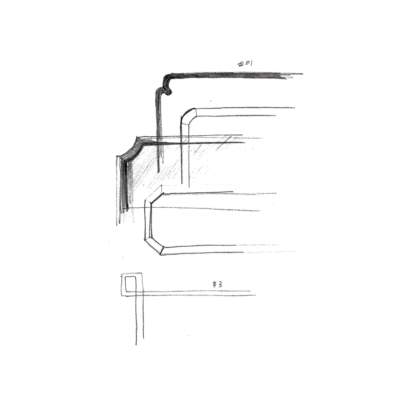 FRAME - Door Handle，Door handle，
