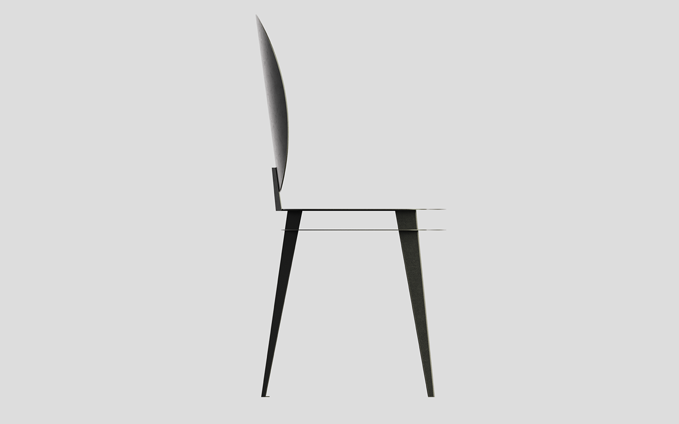 chair，Lilian Thollet，Made of steel，