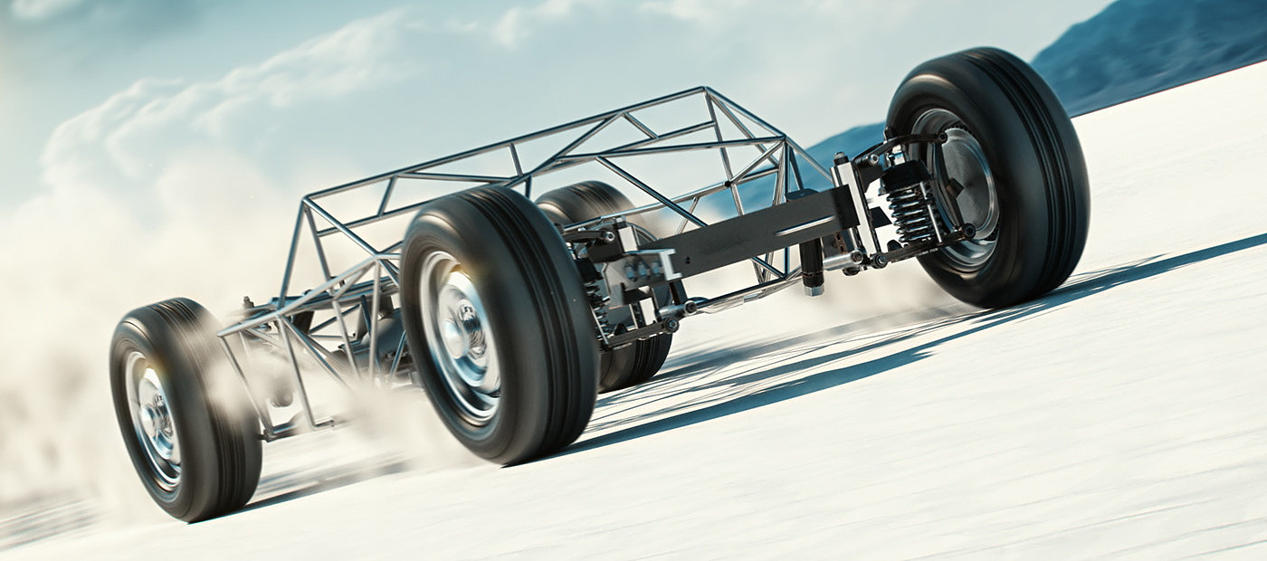 cgi，TRABTECH，Benz，3d，Ou Yi，mercedes，Classic car，Automobile design，