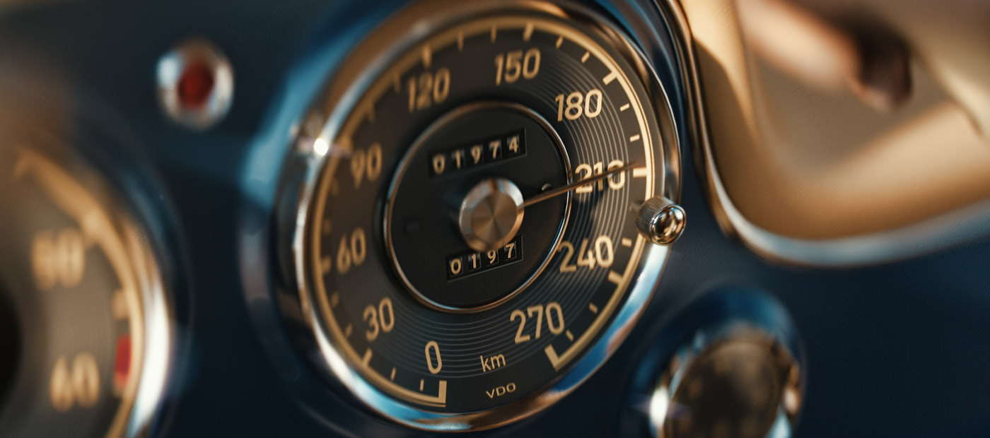 cgi，TRABTECH，Benz，3d，Ou Yi，mercedes，Classic car，Automobile design，