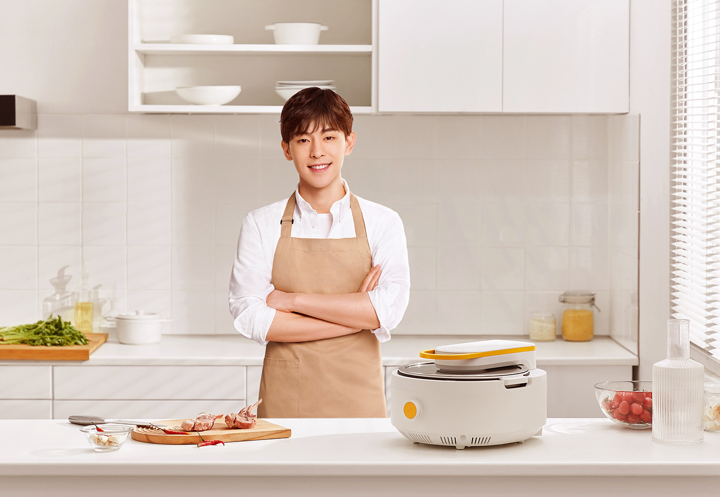 Cooking machine，food，stir，