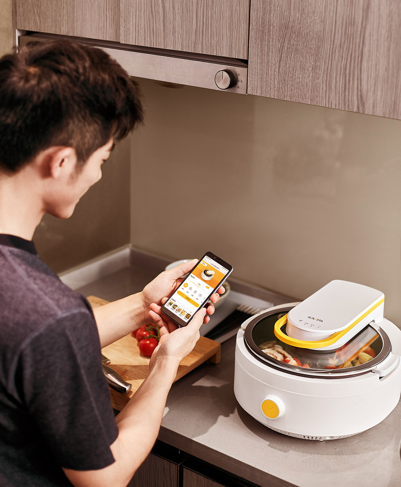 Cooking machine，food，stir，