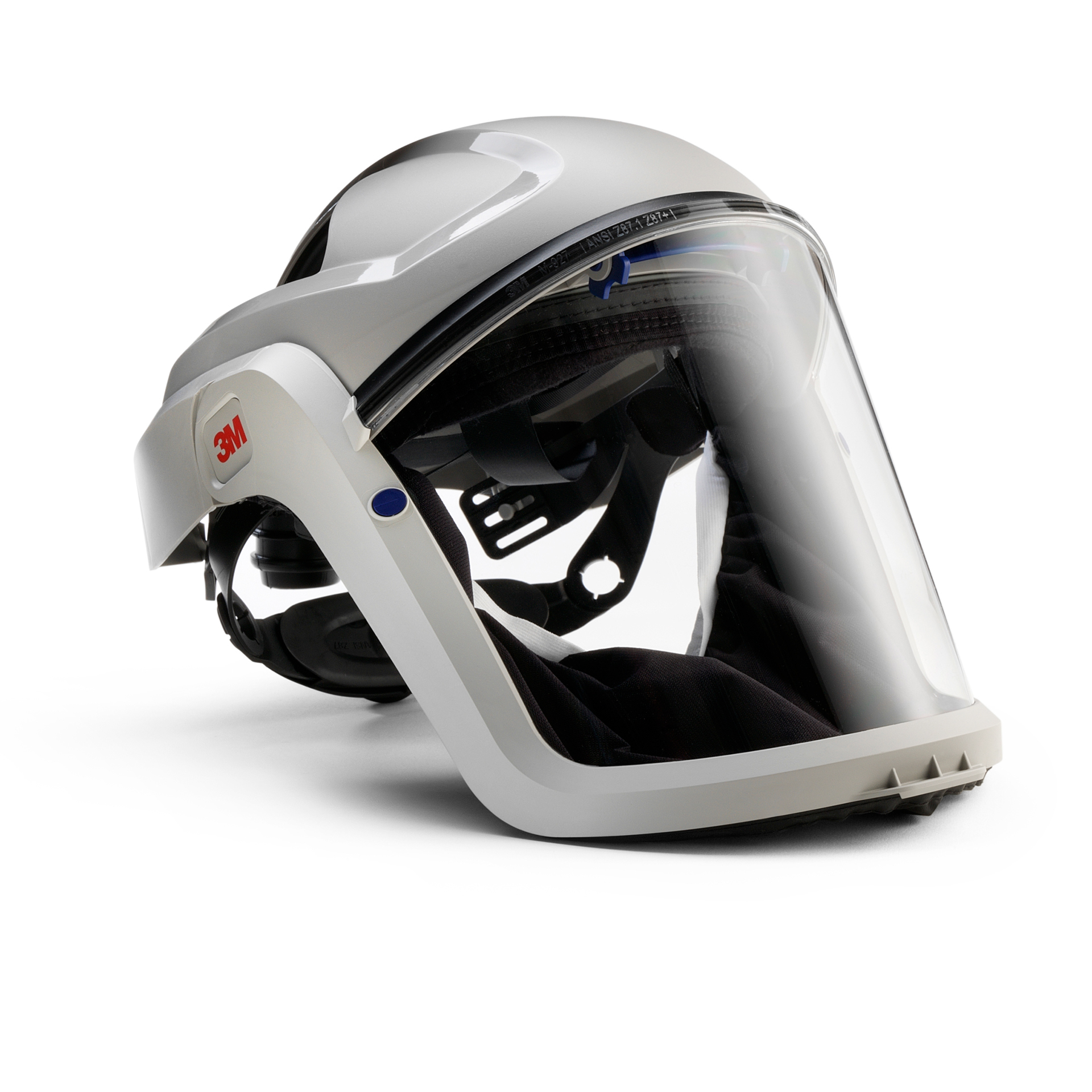Red dot ，award-winning work，3M brand，Transparent tool helmet，