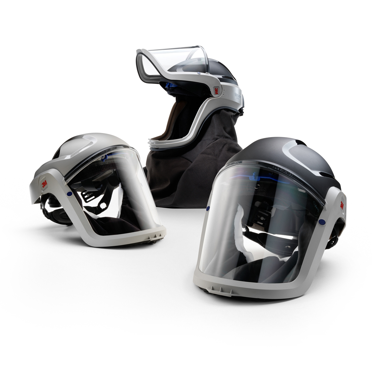 Red dot ，award-winning work，3M brand，Transparent tool helmet，