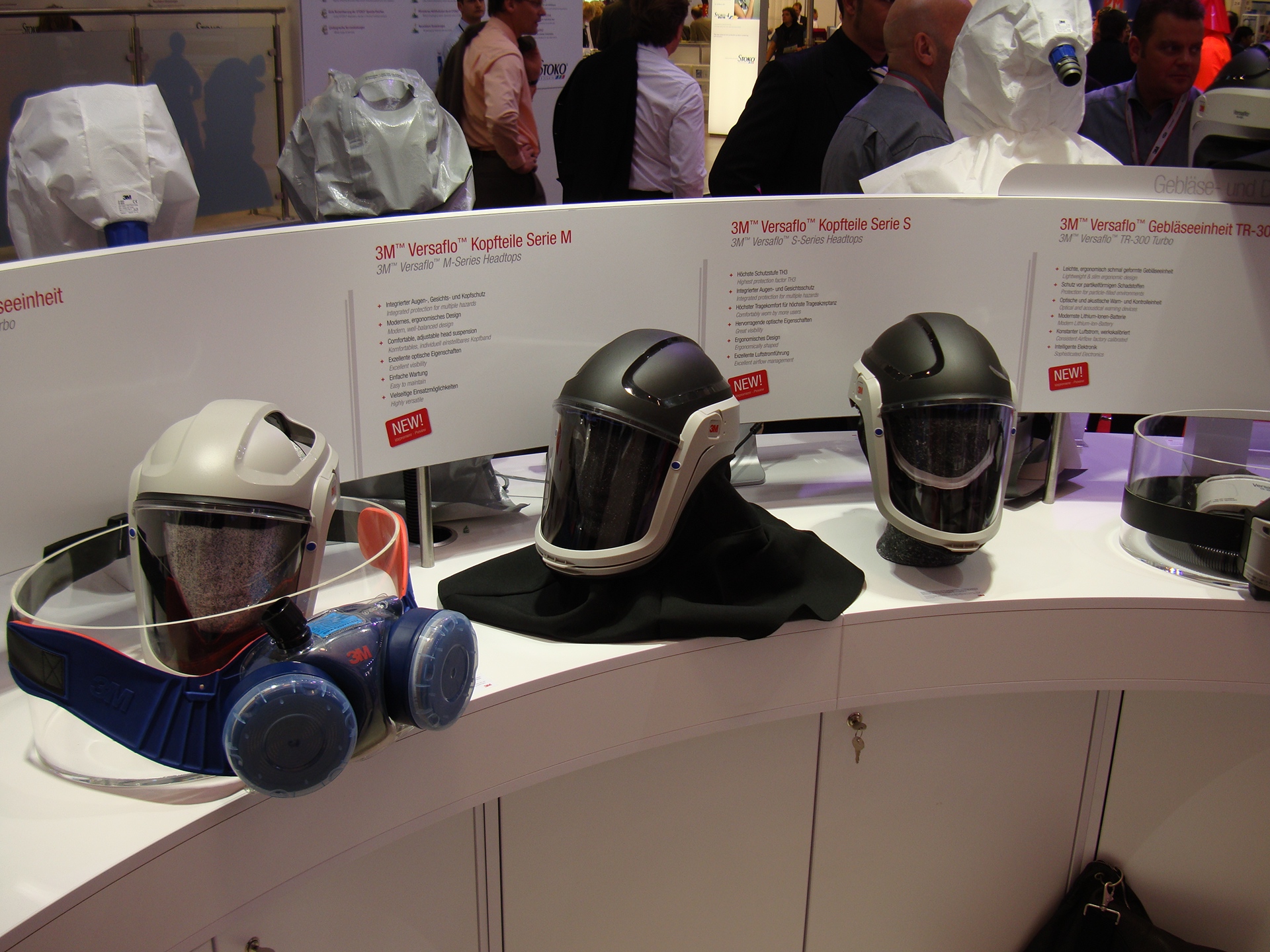 Red dot ，award-winning work，3M brand，Transparent tool helmet，