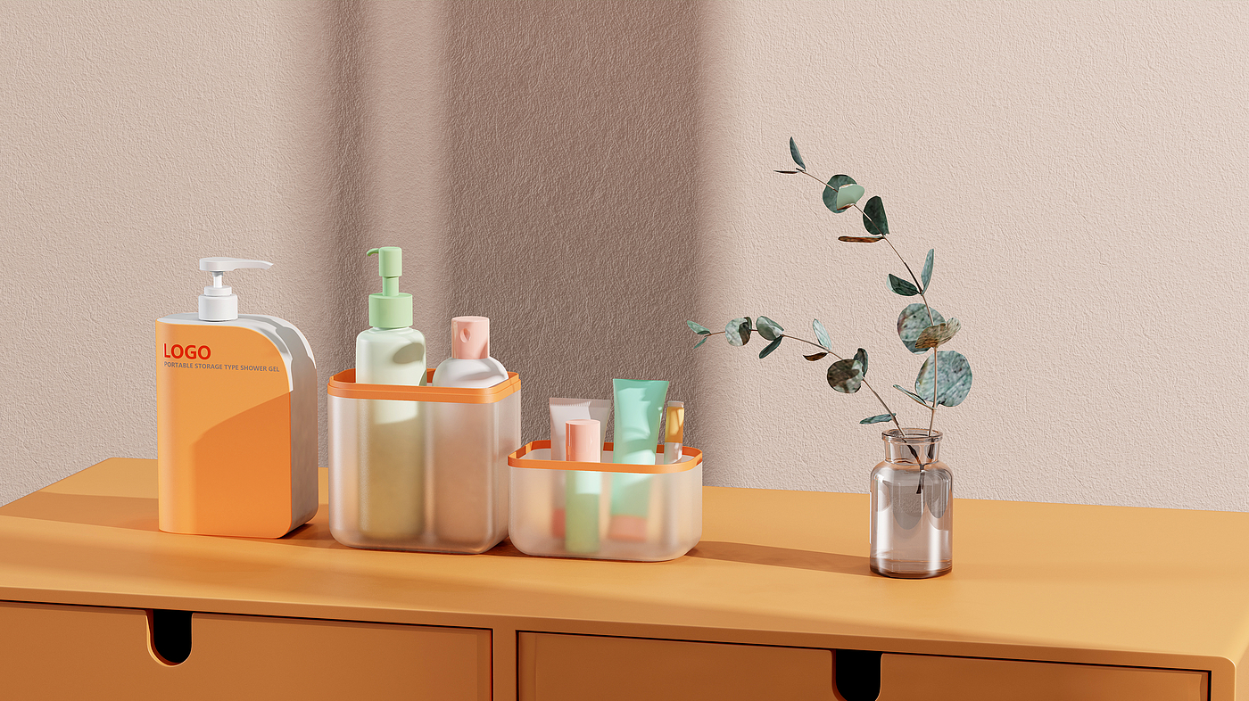 Shower Gel，Receive，spatial planning ，product design，