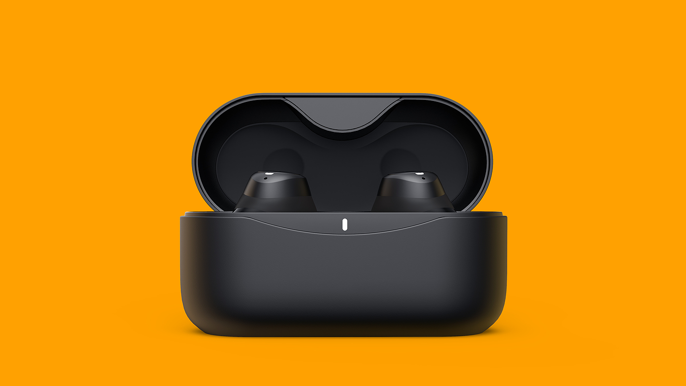 Keyshot rendering，Bluetooth headset，3D design，electronic product，Headphone rendering，