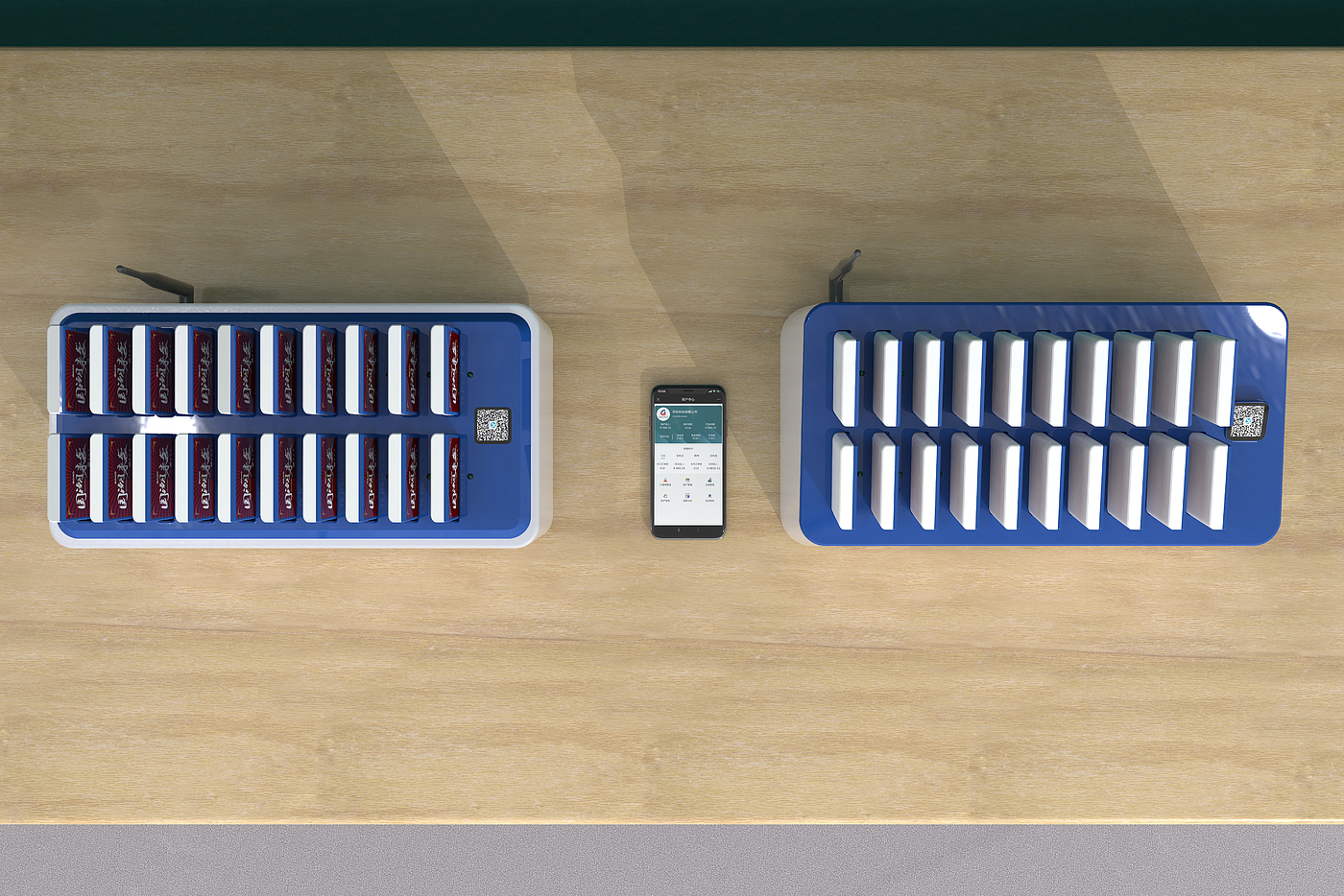 Shared power bank，desktop，