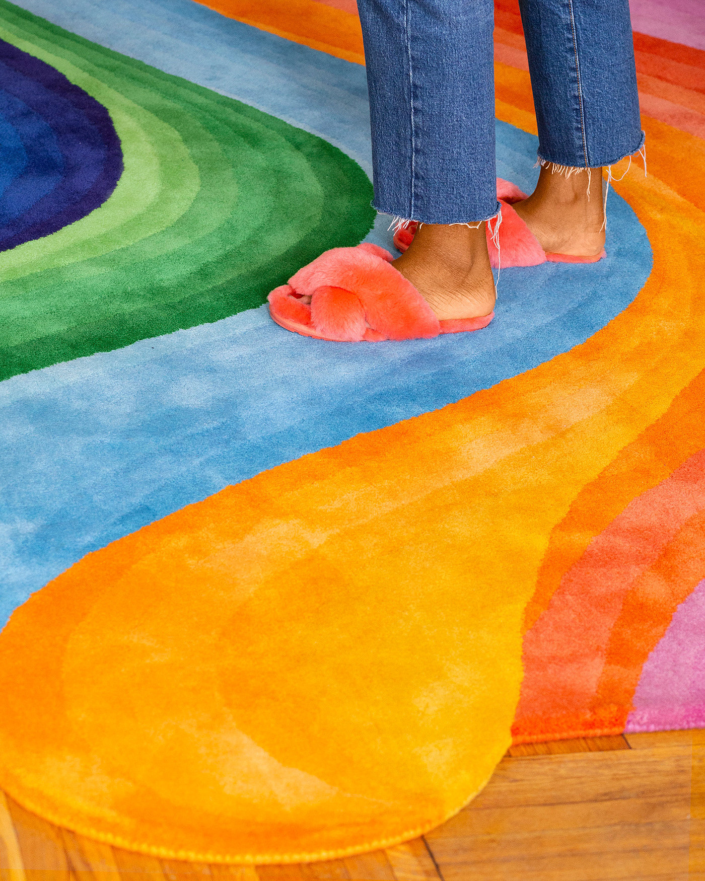 地毯，色彩，波浪图案，曲线，购买，