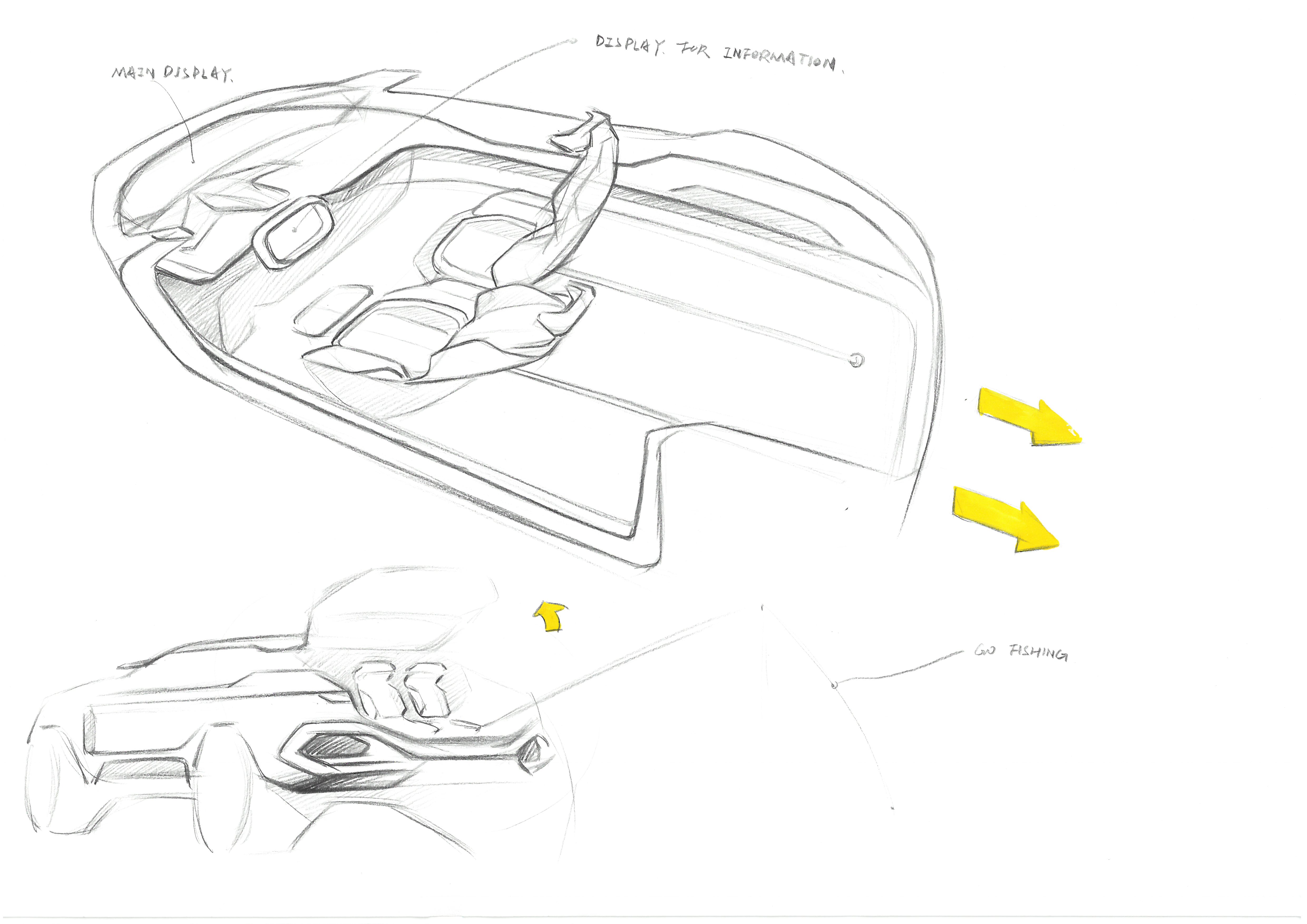 Chen Sheng，Automobile design，Hand drawn，Concept car design，