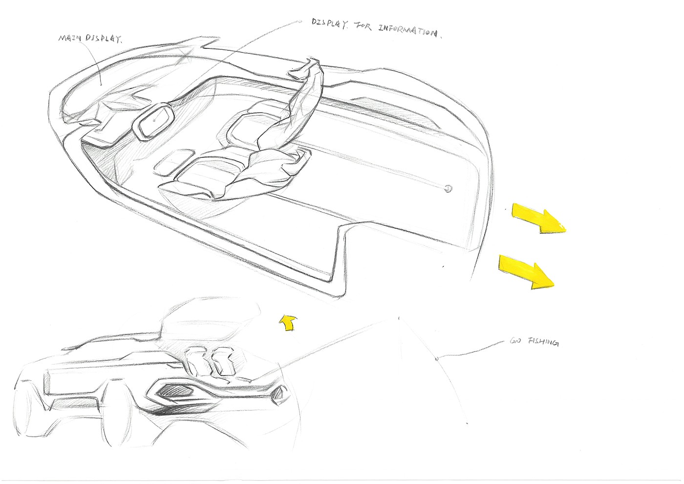 Chen Sheng，Automobile design，Hand drawn，Concept car design，