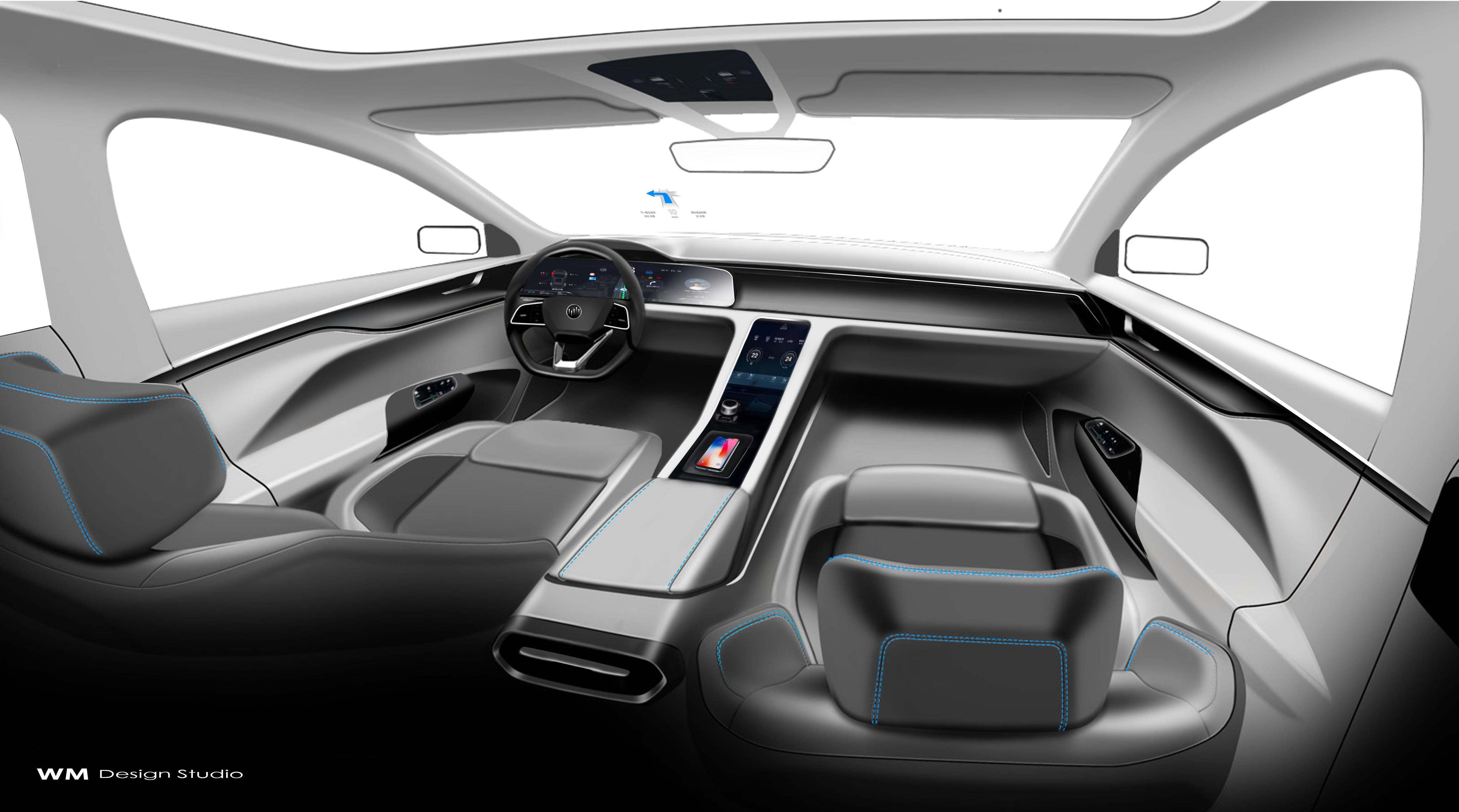 Chen Sheng，Automobile design，Hand drawn，Concept car design，