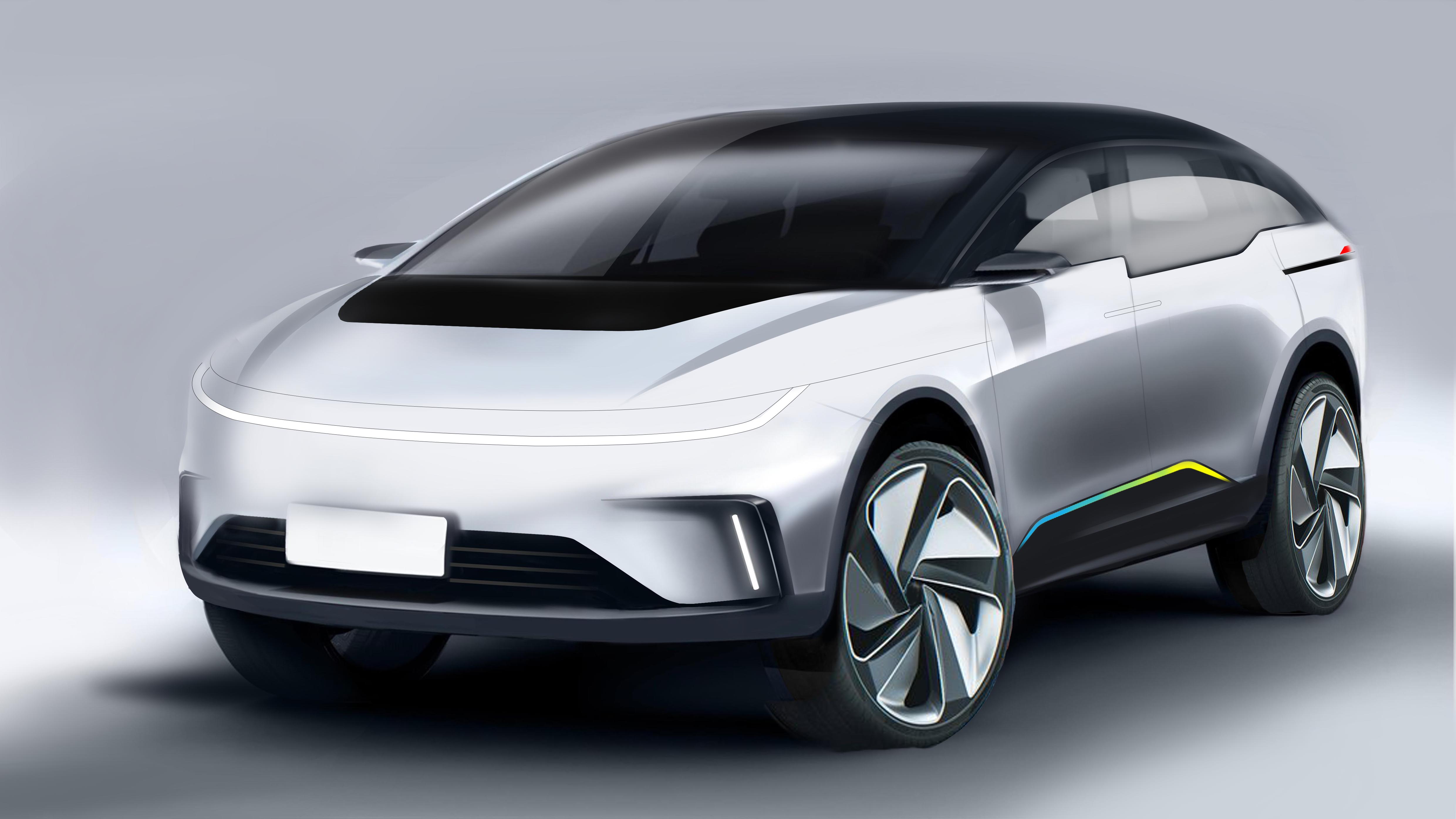 Chen Sheng，Automobile design，Hand drawn，Concept car design，