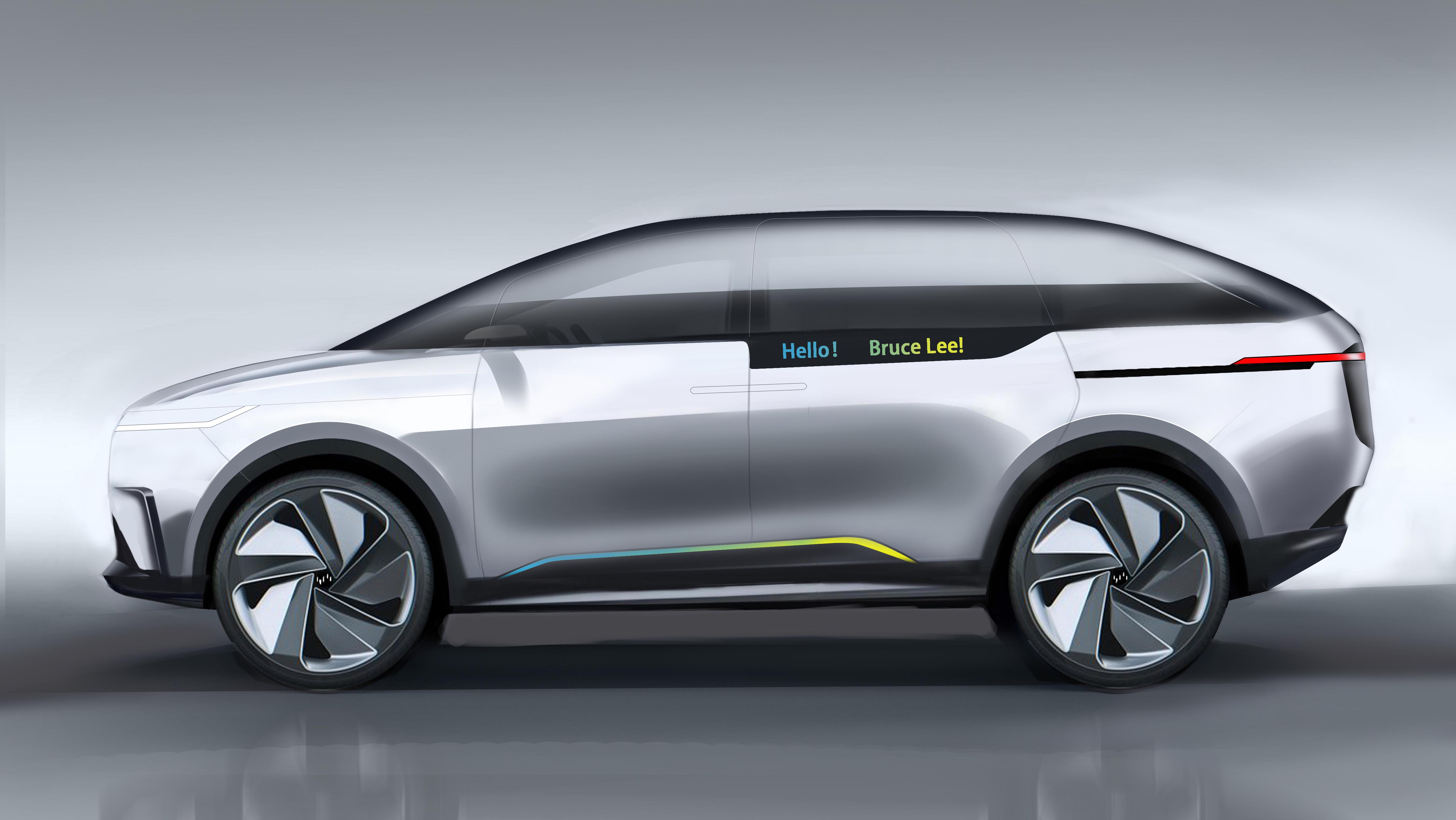 Chen Sheng，Automobile design，Hand drawn，Concept car design，