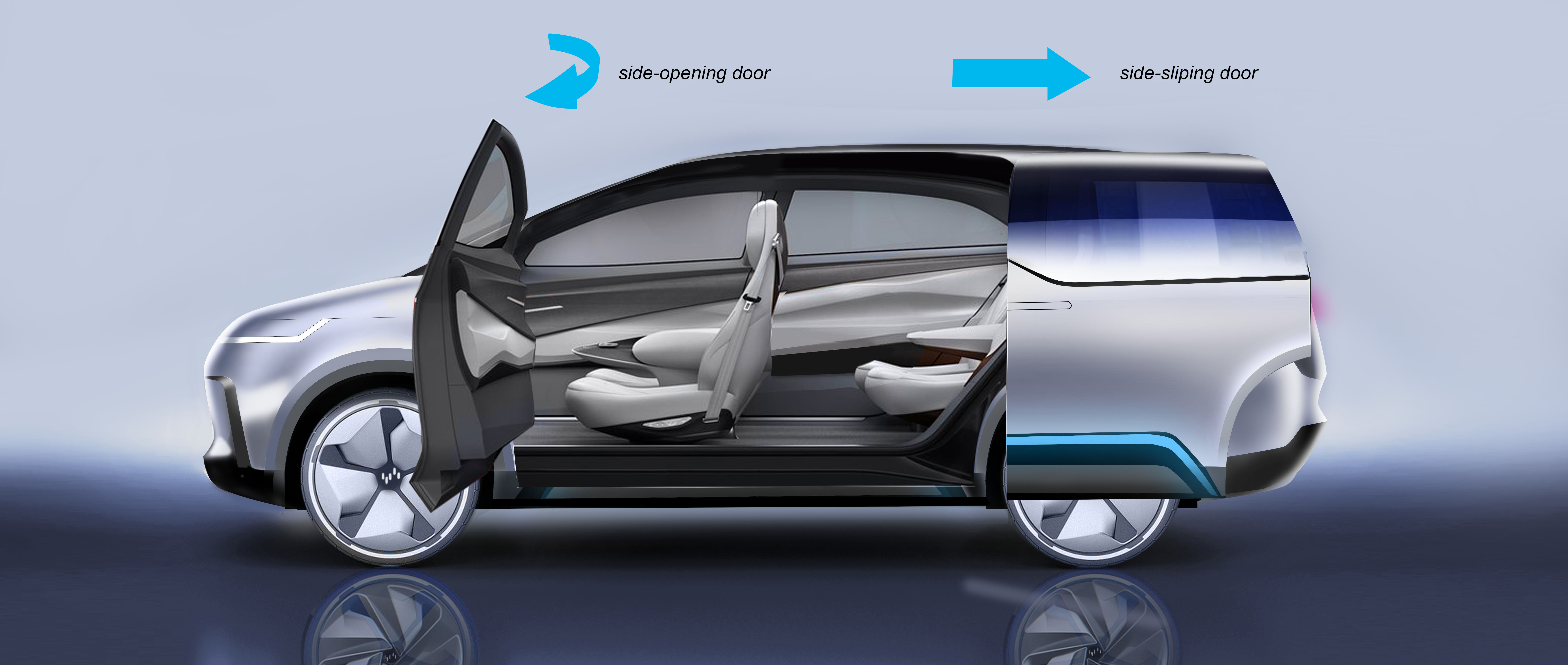 Chen Sheng，Automobile design，Hand drawn，Concept car design，