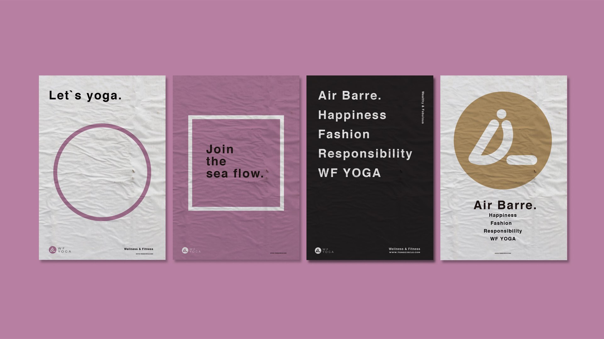 Chen Sheng，Brand design，VI design，Logo design，yoga，