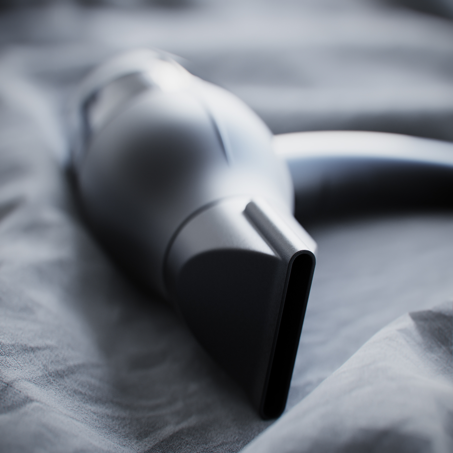 Cool black，Bock brand，hair drier，3D model rendering，