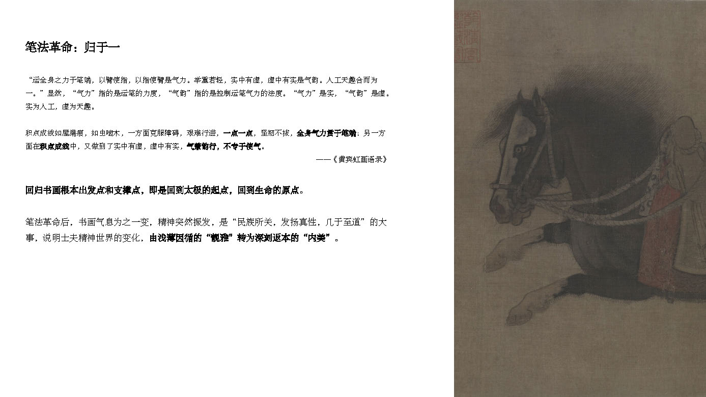 Zhongzheng，Harmony，Calligraphy and painting art，principe spiritual ，