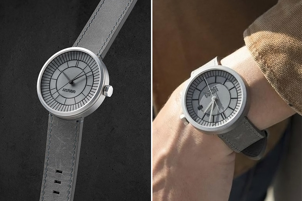 Wrist watch，Concrete Sector，Inspiration from architecture and urban life，