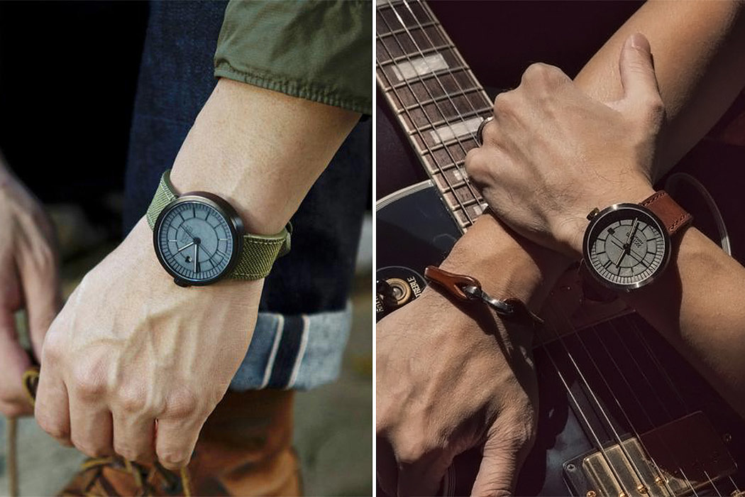 Wrist watch，Concrete Sector，Inspiration from architecture and urban life，