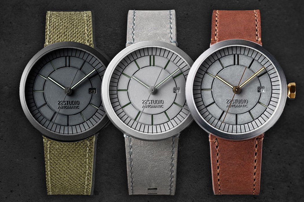 Wrist watch，Concrete Sector，Inspiration from architecture and urban life，